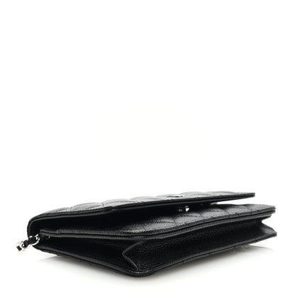 Chanel Caviar Quilted Wallet on Chain WOC Black 4 of 10