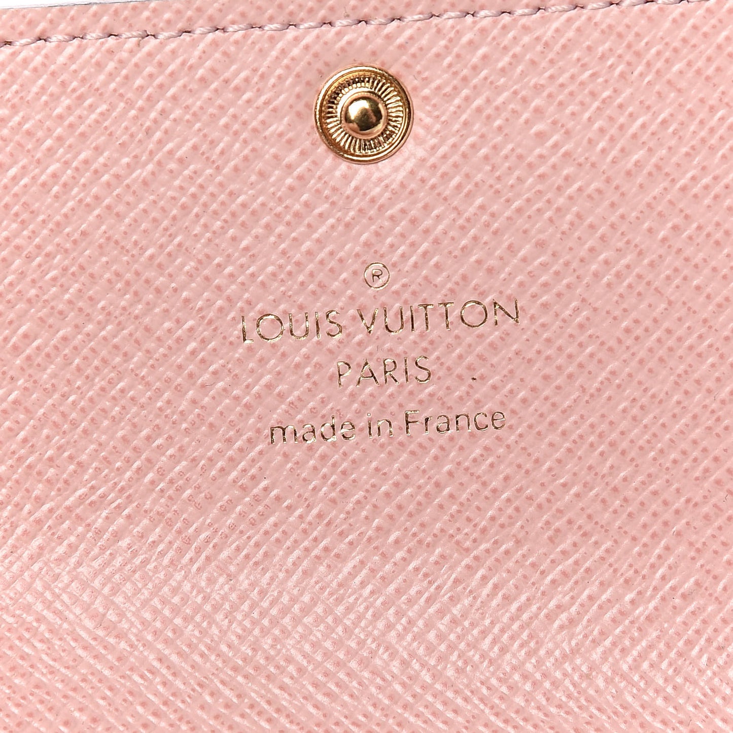 Damier Ebene Multicles 6 Key Holder Rose Ballerine
