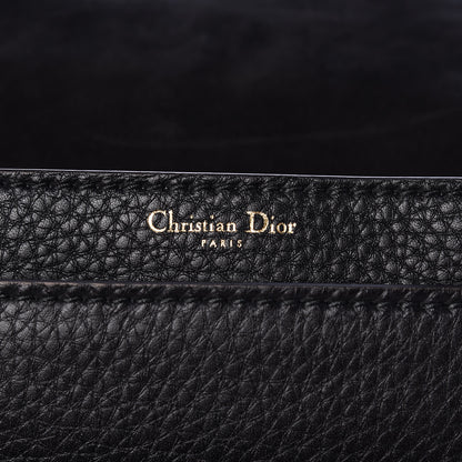 Christian Dior Grained Calfskin Dio(r)evolution Top Handle Flap Bag Black 8 of 8