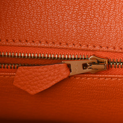 Hermes Togo Birkin 35 Orange 18 of 34