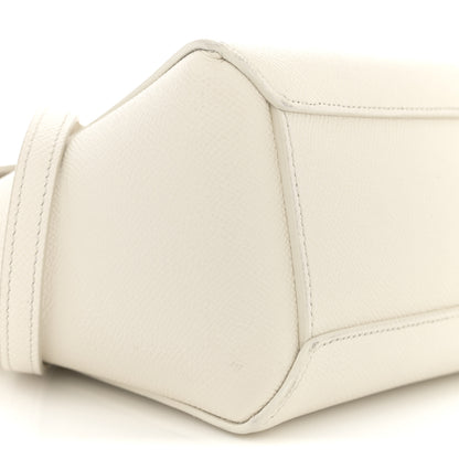 Celine Grained Calfskin Nano Belt Bag Chalk 8 of 12