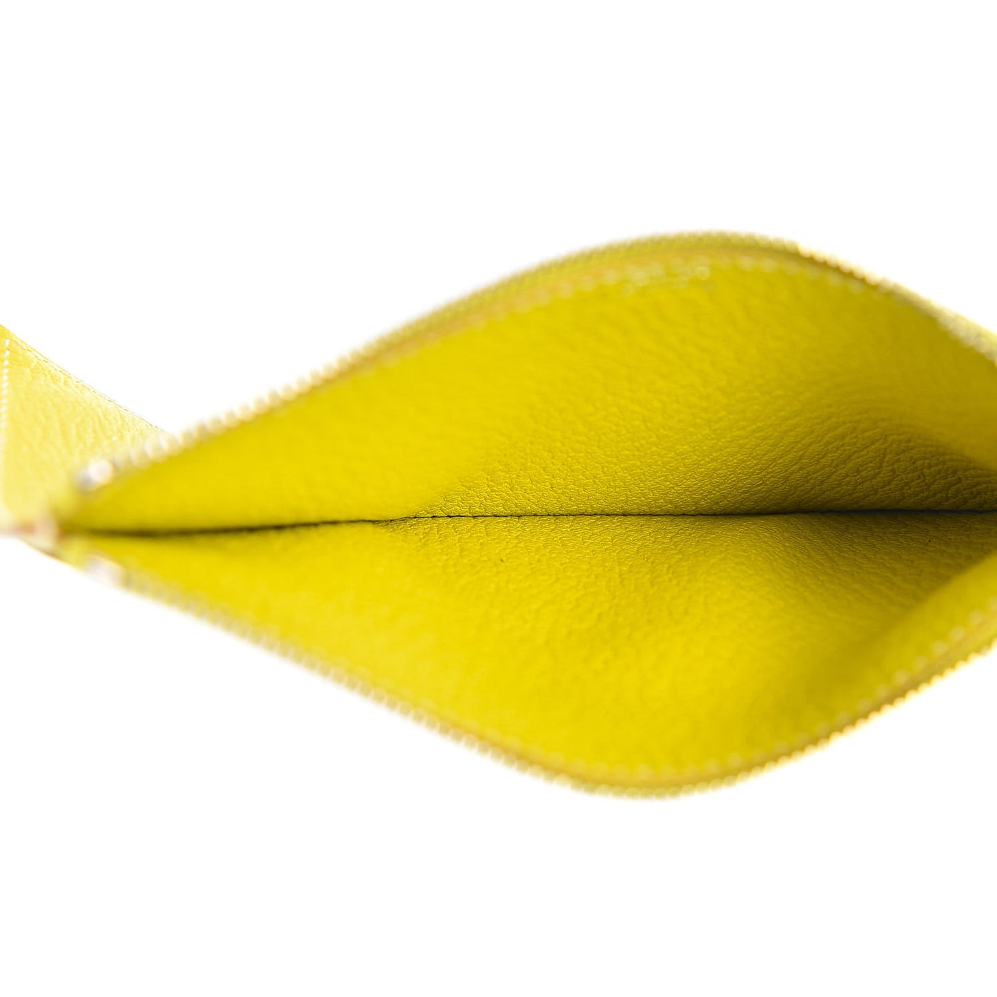 Chevre Mysore Envelope Trio Wallet Insert Lime