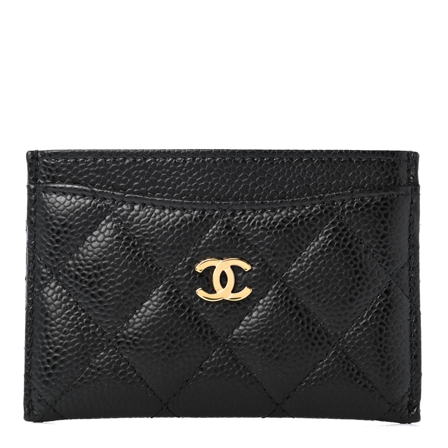Chanel Caviar Quilted Card Holder Black 1 of 4