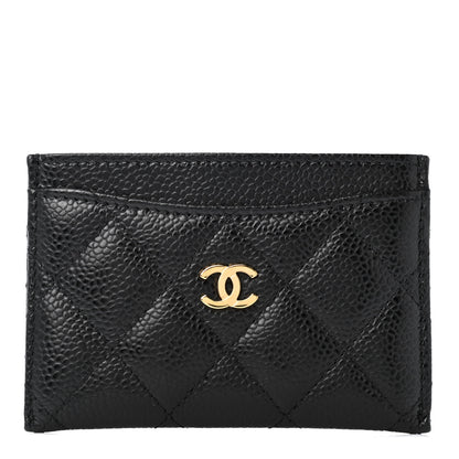 Chanel Caviar Quilted Card Holder Black 1 of 4