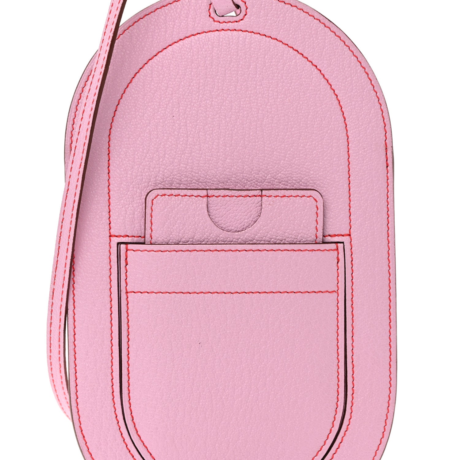 Hermes Chevre Mysore In-The-Loop Phone To Go GM Case Mauve Sylvestre 9 of 12