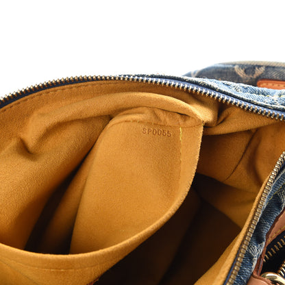 Louis Vuitton Monogram Denim Neo Speedy Blue 10 of 12