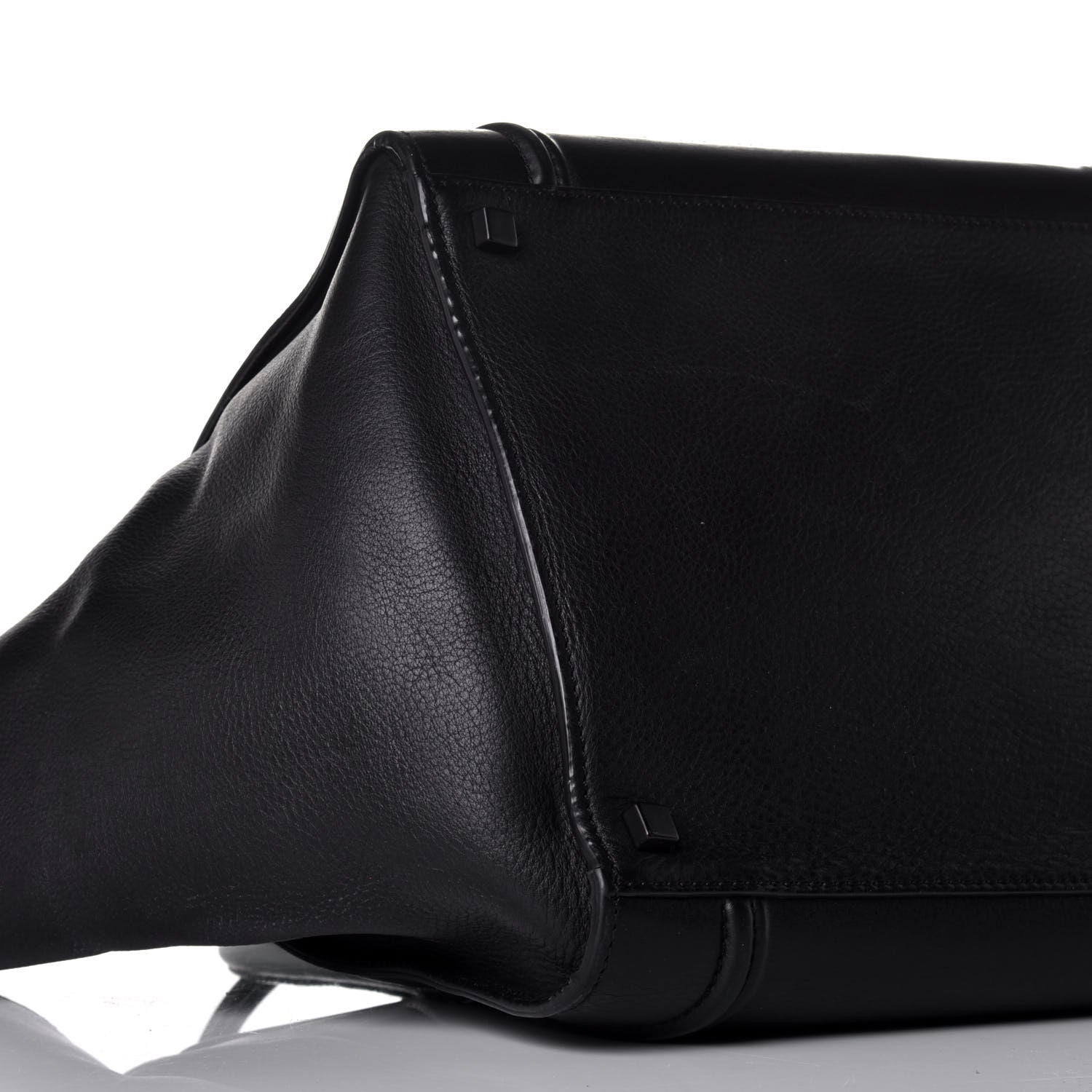 Celine Supple Calfskin Medium Phantom Luggage Black 8 of 9