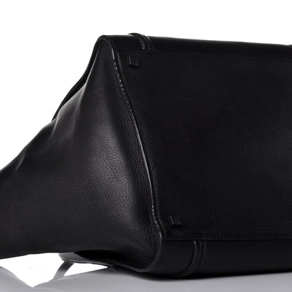 Celine Supple Calfskin Medium Phantom Luggage Black 8 of 9