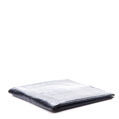 Hermes Shiny Alligator Wallet Black 4 of 9