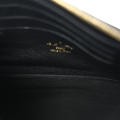 Louis Vuitton Empreinte Double Zip Pochette Black 5 of 16