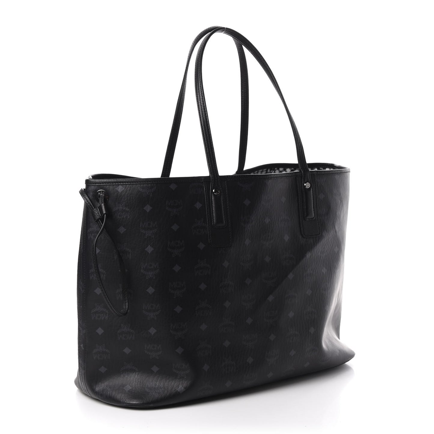 Visetos Large Liz Reversible Shopper Tote Black
