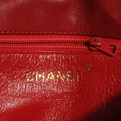 Chanel Lambskin Mini CC Timeless Flap Red 6 of 8