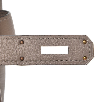 Hermes Togo Birkin 35 Gris Asphalte 17 of 34
