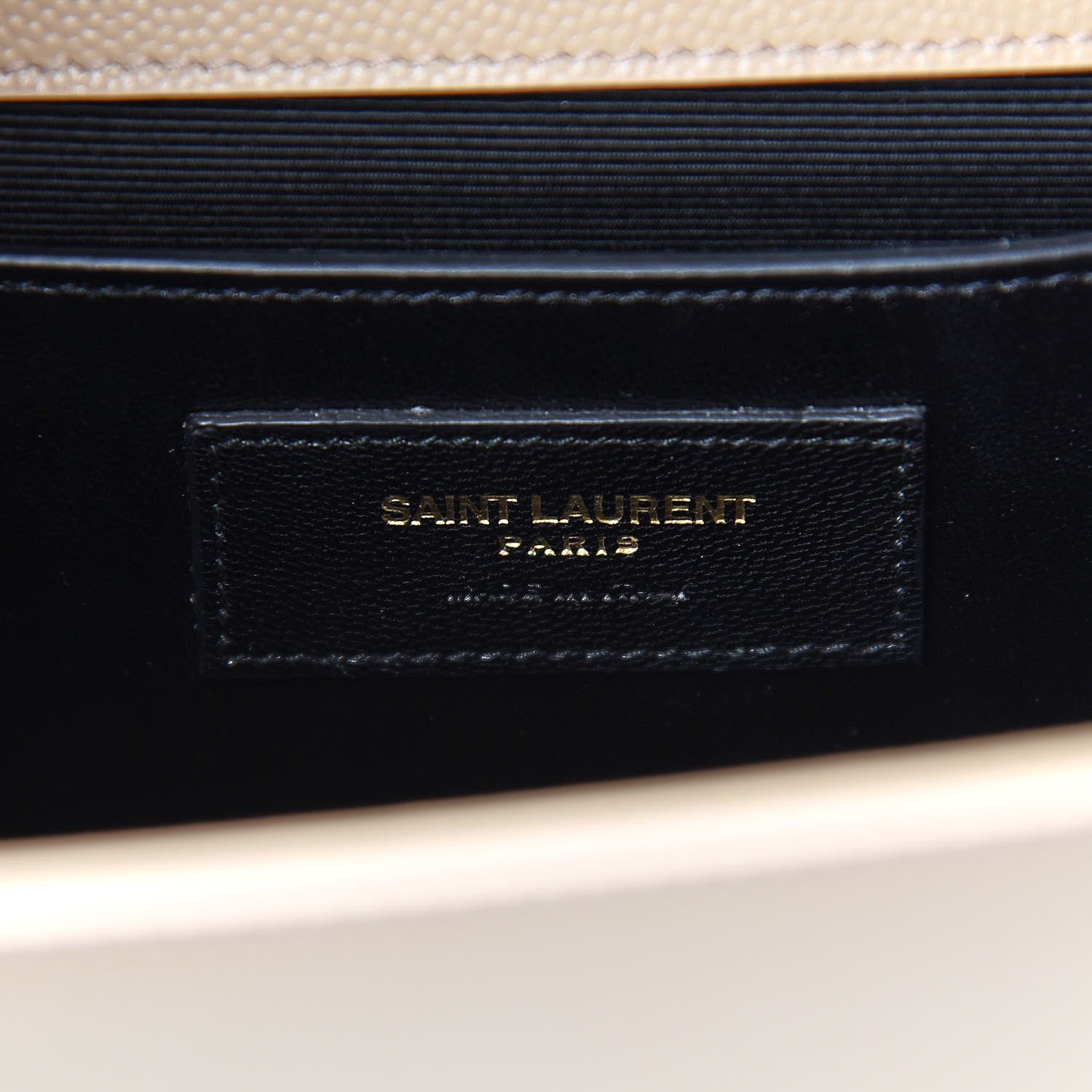 Saint Laurent Grain De Poudre Medium Monogram Kate Satchel Nude Powder 5 of 8