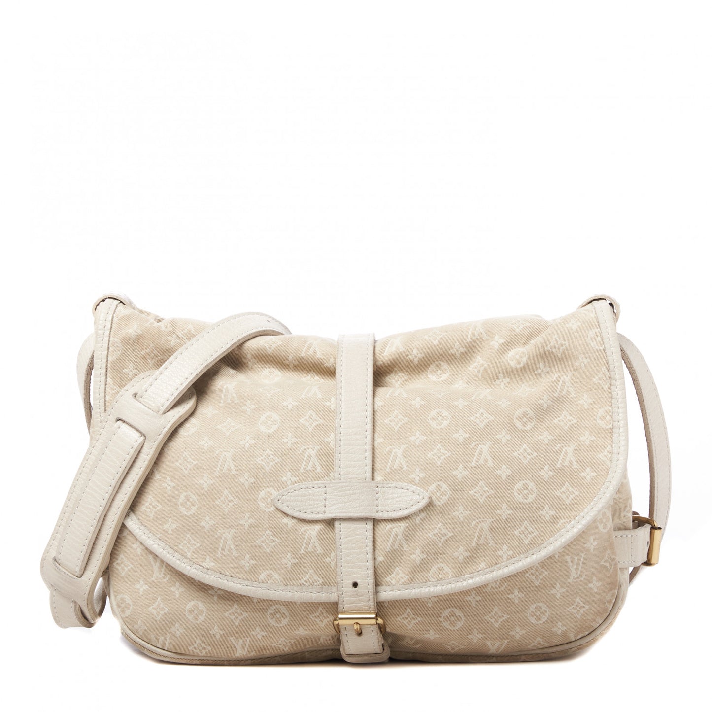Monogram Mini Lin Saumur Dune