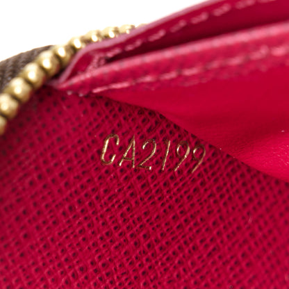 Louis Vuitton Monogram Zippy Wallet Fuchsia 7 of 9