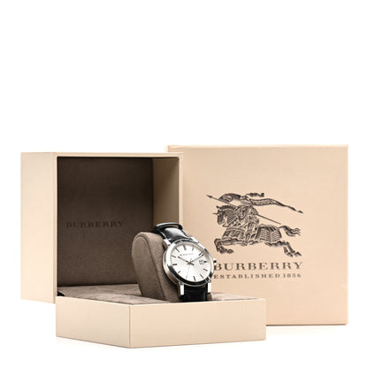 Burberry Stainless Steel Calfskin 38mm Heritage Quartz Watch BU9008 5 of 5