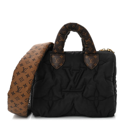 Louis Vuitton Econyl Mini Monogram Pillow Speedy Bandouliere 25 Black 1 of 9