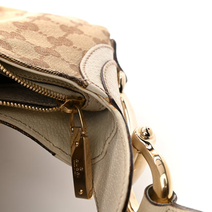 Gucci Monogram Creole Hobo Ivory 12 of 17