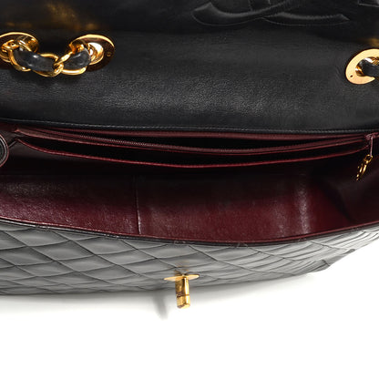 Chanel Lambskin XL Jumbo Flap Black 5 of 10