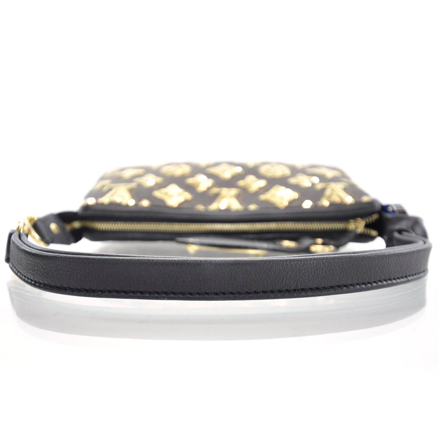 Monogram Sequins Eclipse Pochette Gold