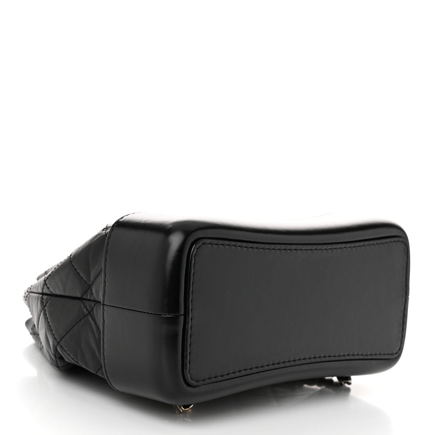 Chanel Aged Calfskin Quilted Small Gabrielle Backpack Black 4 of 10