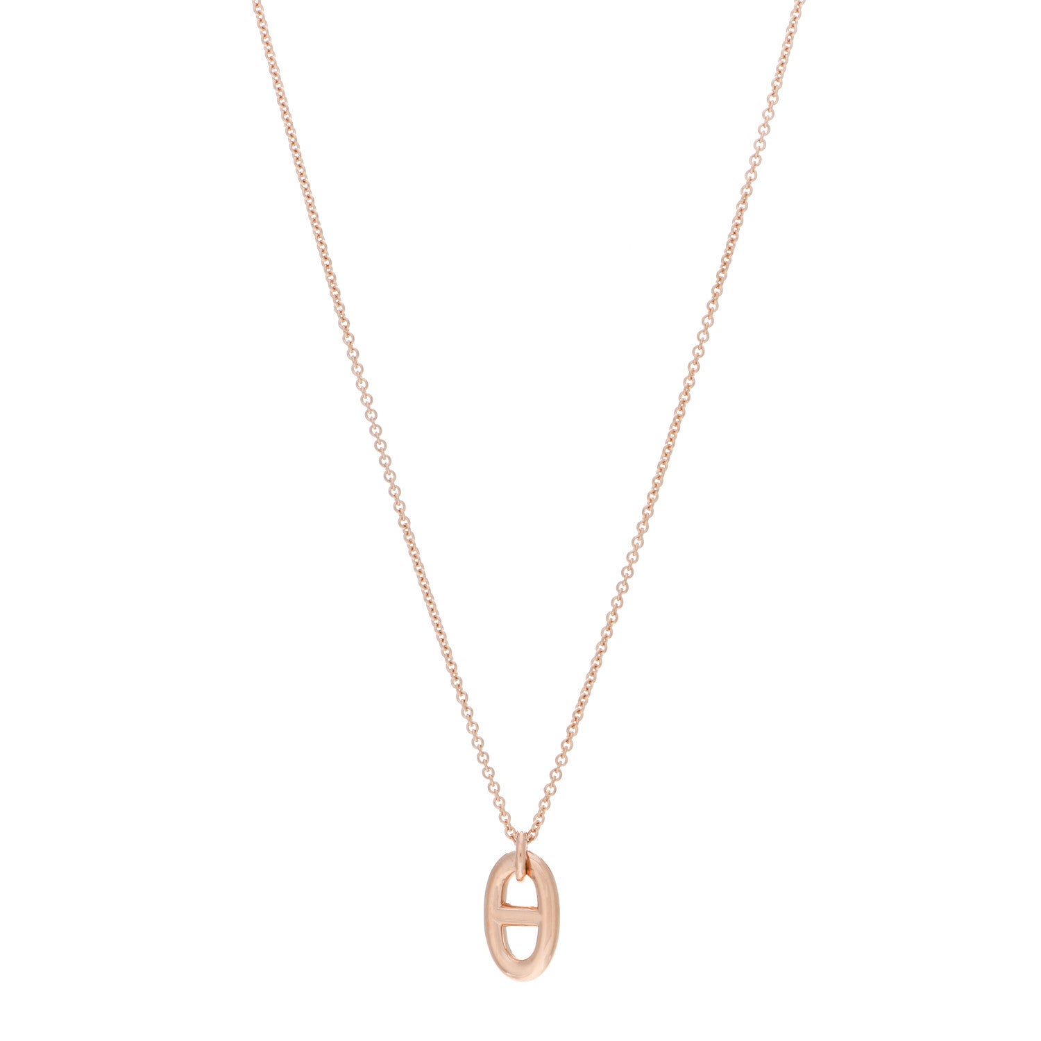 Hermes 18K Rose Gold PM Farandole Pendant Necklace 1 of 5