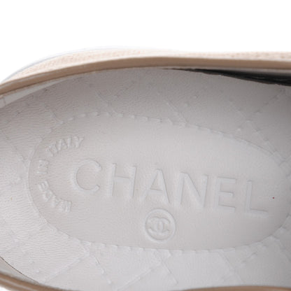 Chanel Fabric Mesh Sneakers 41 Beige 7 of 9