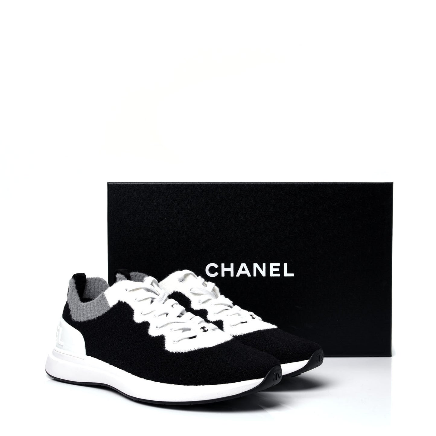Fabric Mens CC Sneakers 44 Black White Grey