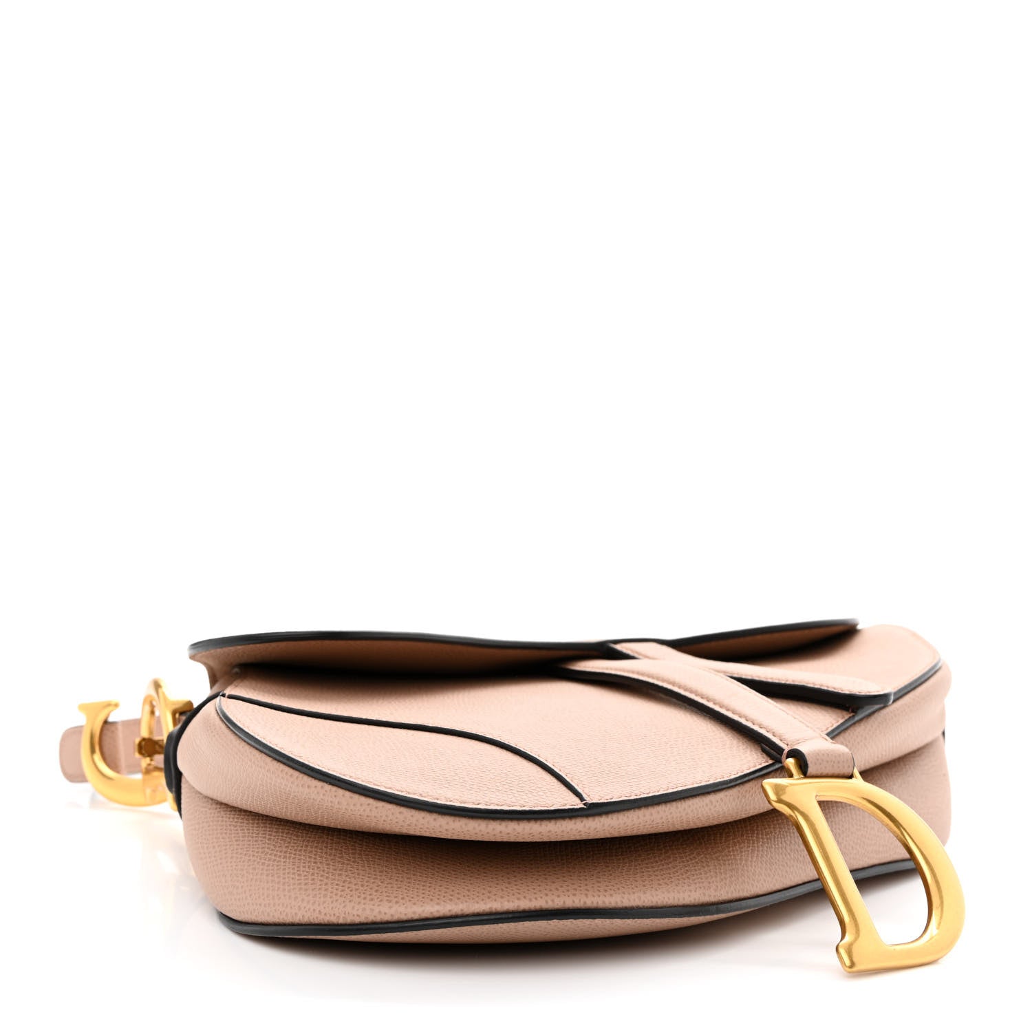 Christian Dior Grained Calfskin Saddle Bag Fard 4 of 12