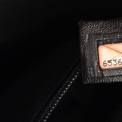 Chanel Caviar Diamond Stitched Backpack Black 7 of 8