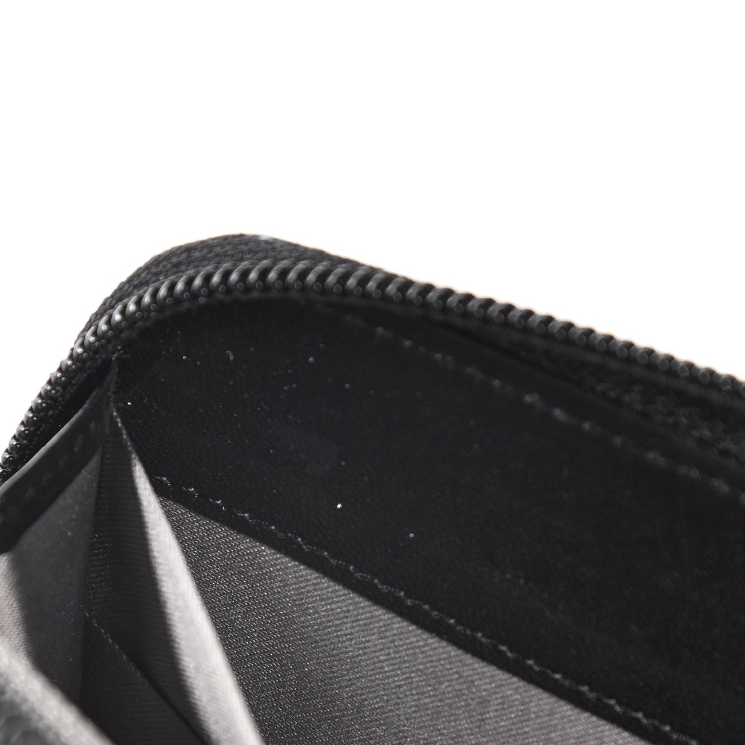 Chanel Patent Calfskin Lucky Symbols Zip Around Wallet Black 11 of 12
