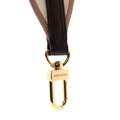 Louis Vuitton Jacquard Speedy Bandouliere 20 Shoulder Strap Beige Brown 3 of 3