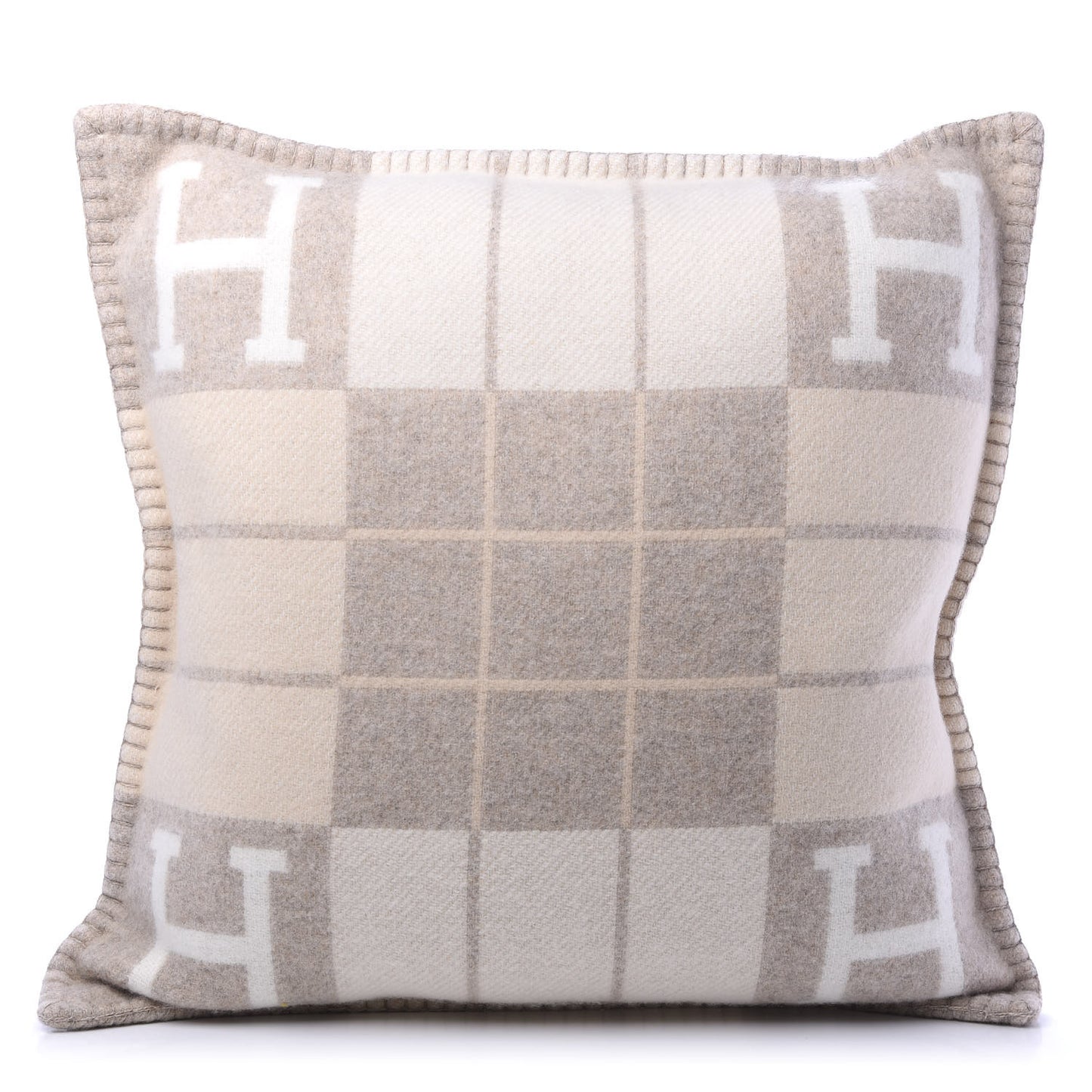 Wool Cashmere Avalon III Pillow PM Coco Camomille