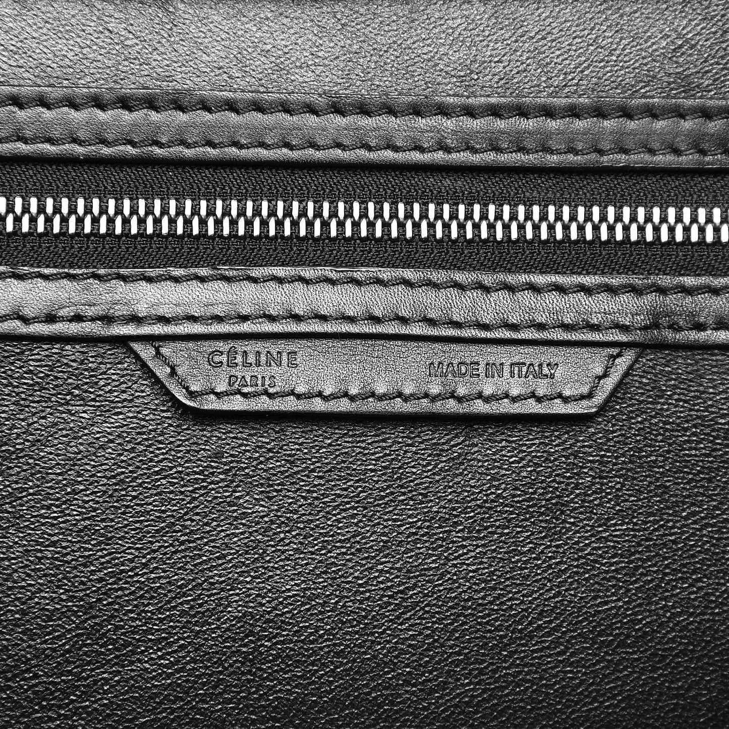 Smooth Calfskin Small Luggage Black