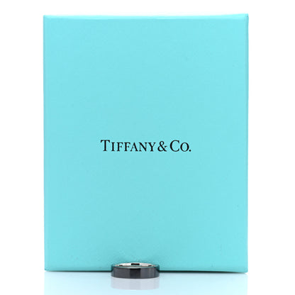 Tiffany Platinum Titanium 4mm Band Ring 48 4.5 5 of 5