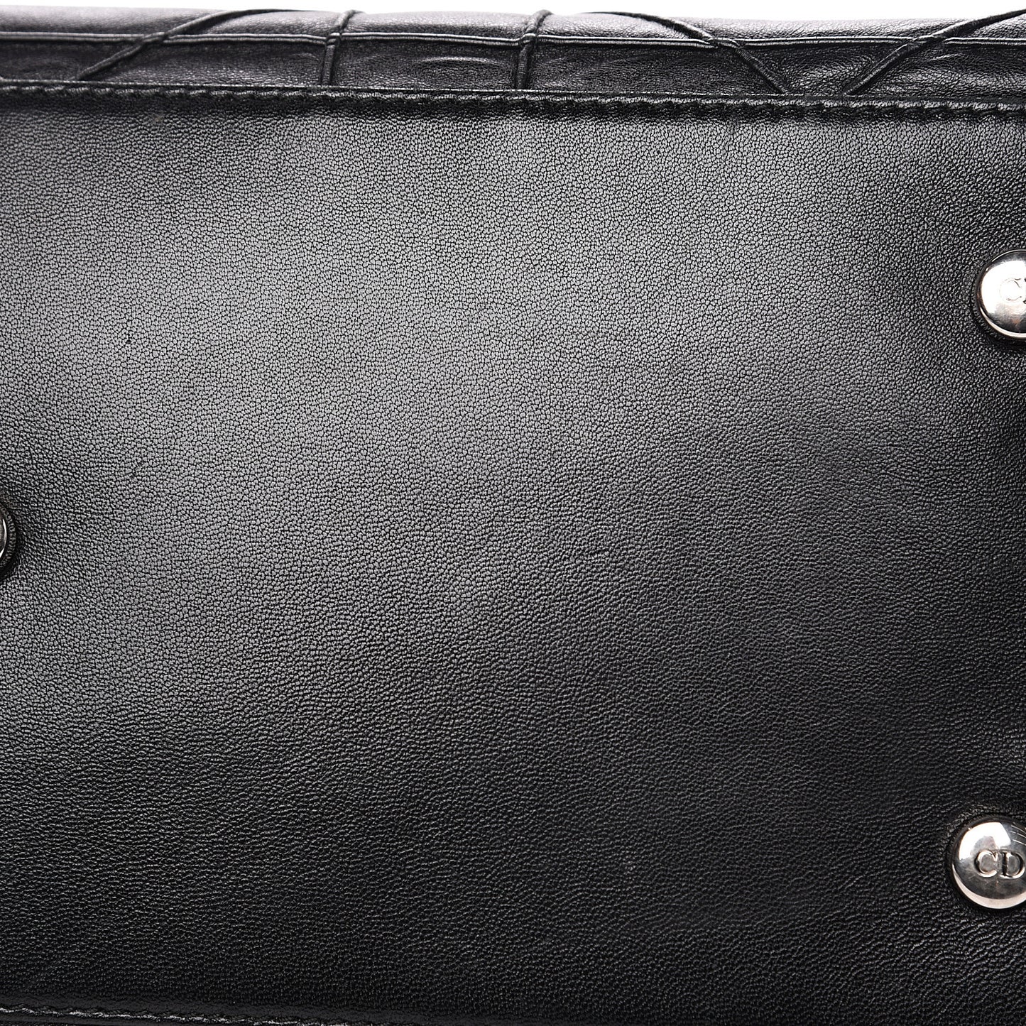 Lambskin Cannage Medium Granville Tote Black