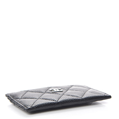 Chanel Caviar Quilted Card Holder Black 4 of 9