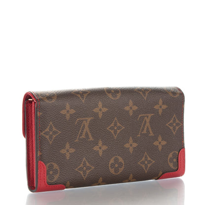 Louis Vuitton Monogram Sarah Retiro Wallet Cherry 3 of 7