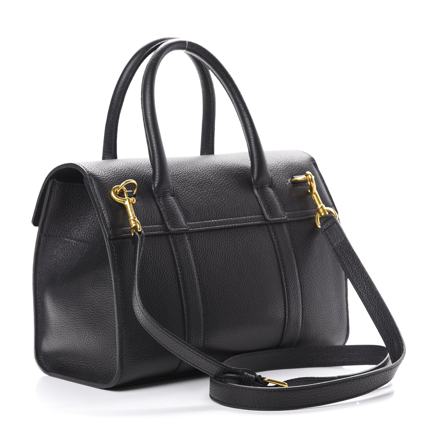 Classic Grain Small New Bayswater Black