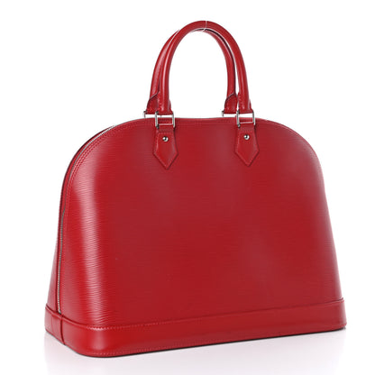 Louis Vuitton Epi Alma GM Carmine 3 of 9