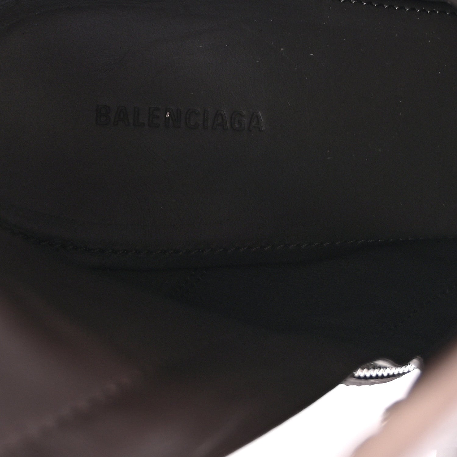 Balenciaga Agneau Arena Cagole 90mm Ankle Boots 39 Cold Brown 8 of 9