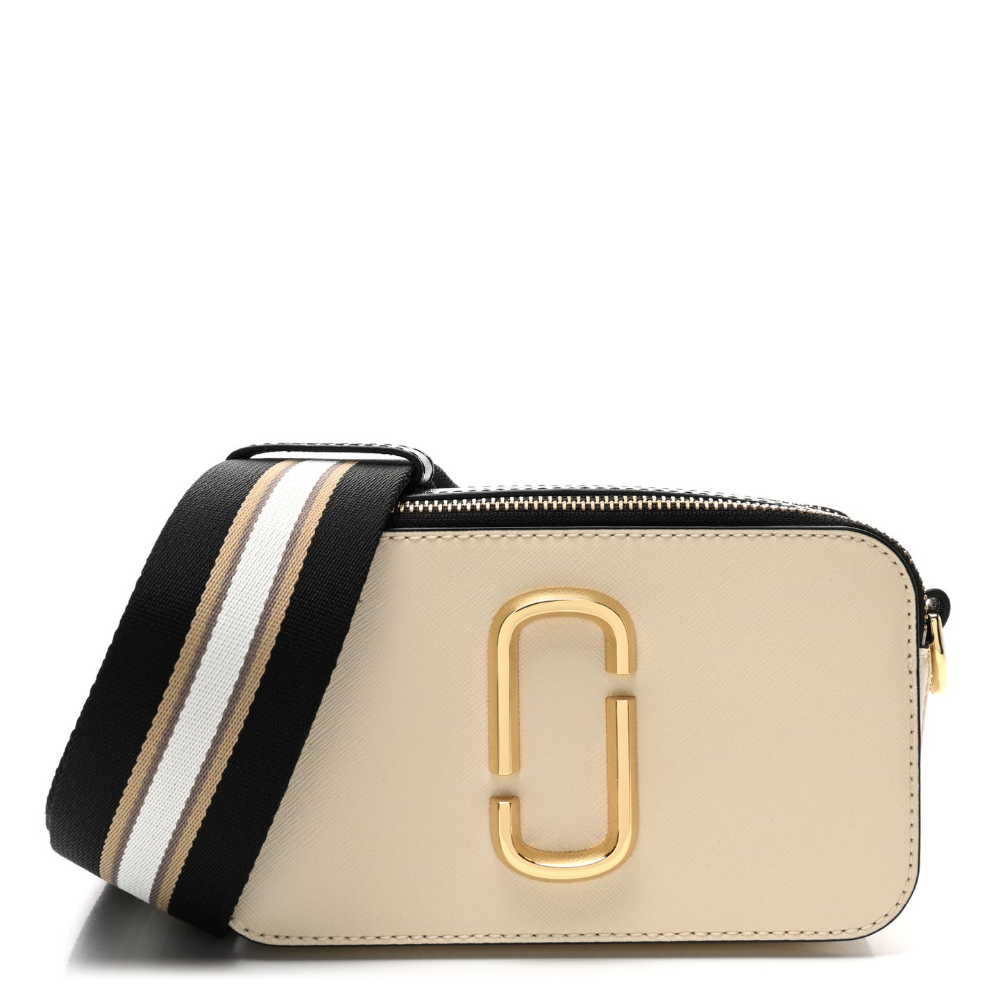 Saffiano Small Snapshot Camera Bag New Cloud White Multicolor