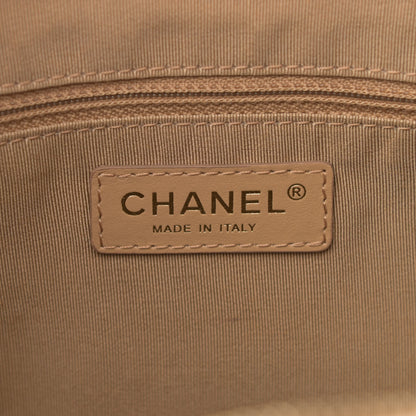 Chanel Caviar Quilted Rolled Up Tote Beige 6 of 11