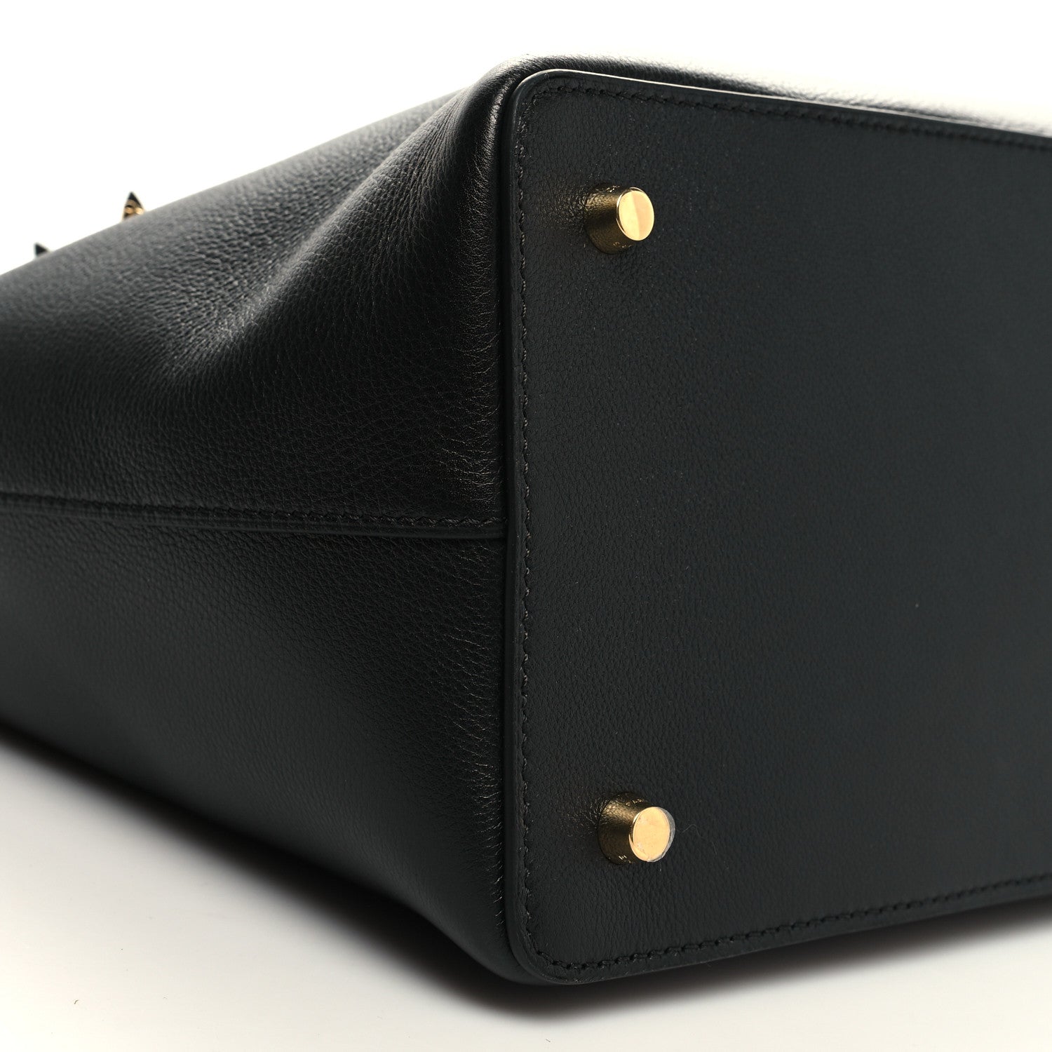 Celine Supple Calfskin Medium Conti Black 9 of 11