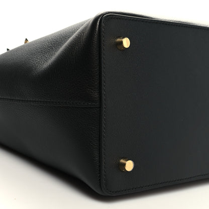 Celine Supple Calfskin Medium Conti Black 9 of 11