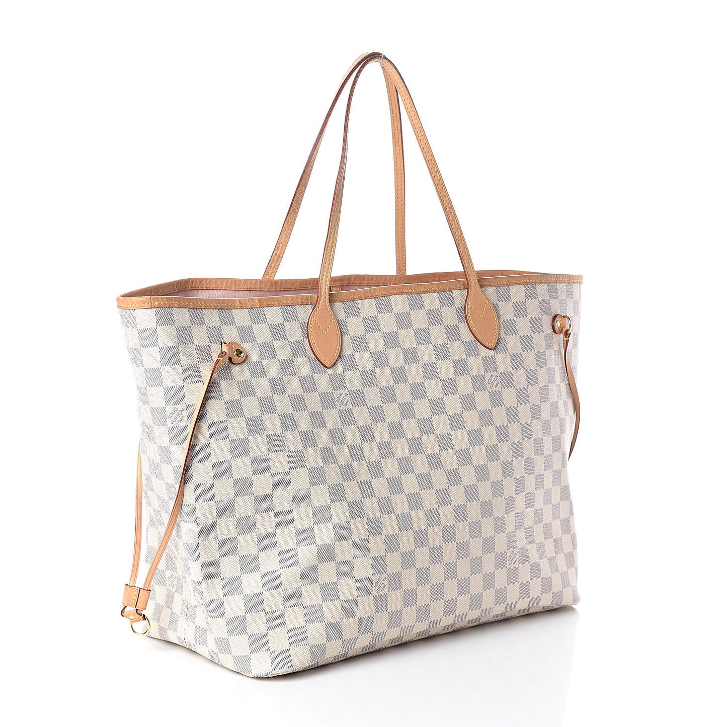Damier Azur Neo Neverfull GM Rose Ballerine