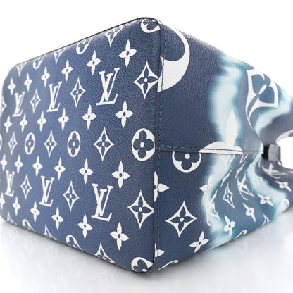 Louis Vuitton Monogram Escale Neonoe MM Blue 9 of 9