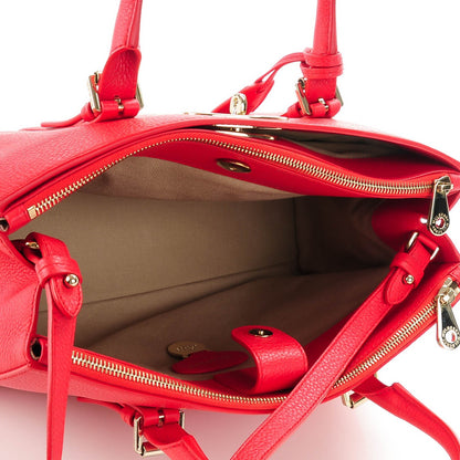 Mulberry Classic Grain Calfskin Small Bayswater Double Zip Tote Scarlet 5 of 8