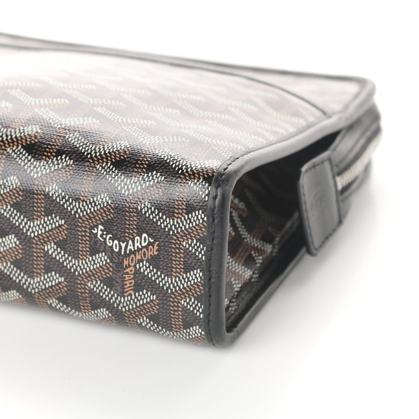 Goyardine Jouvence GM Toiletry Pouch Black